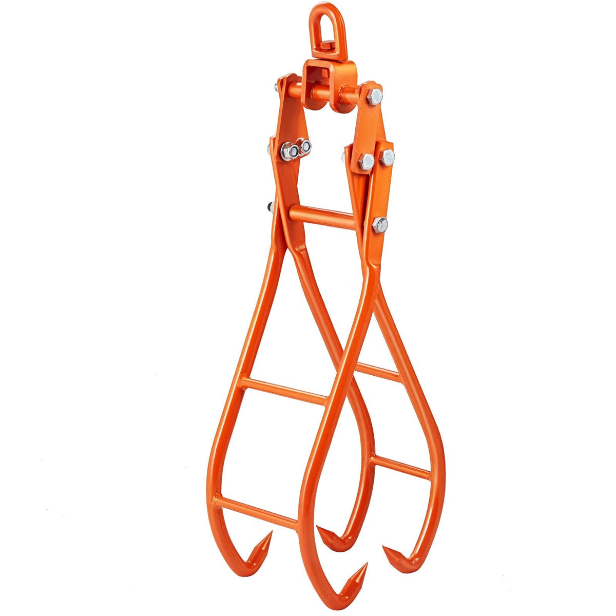 VEVOR Timber Claw Hook, 28 inch 4 Claw Log Grapple for Logging Tongs,