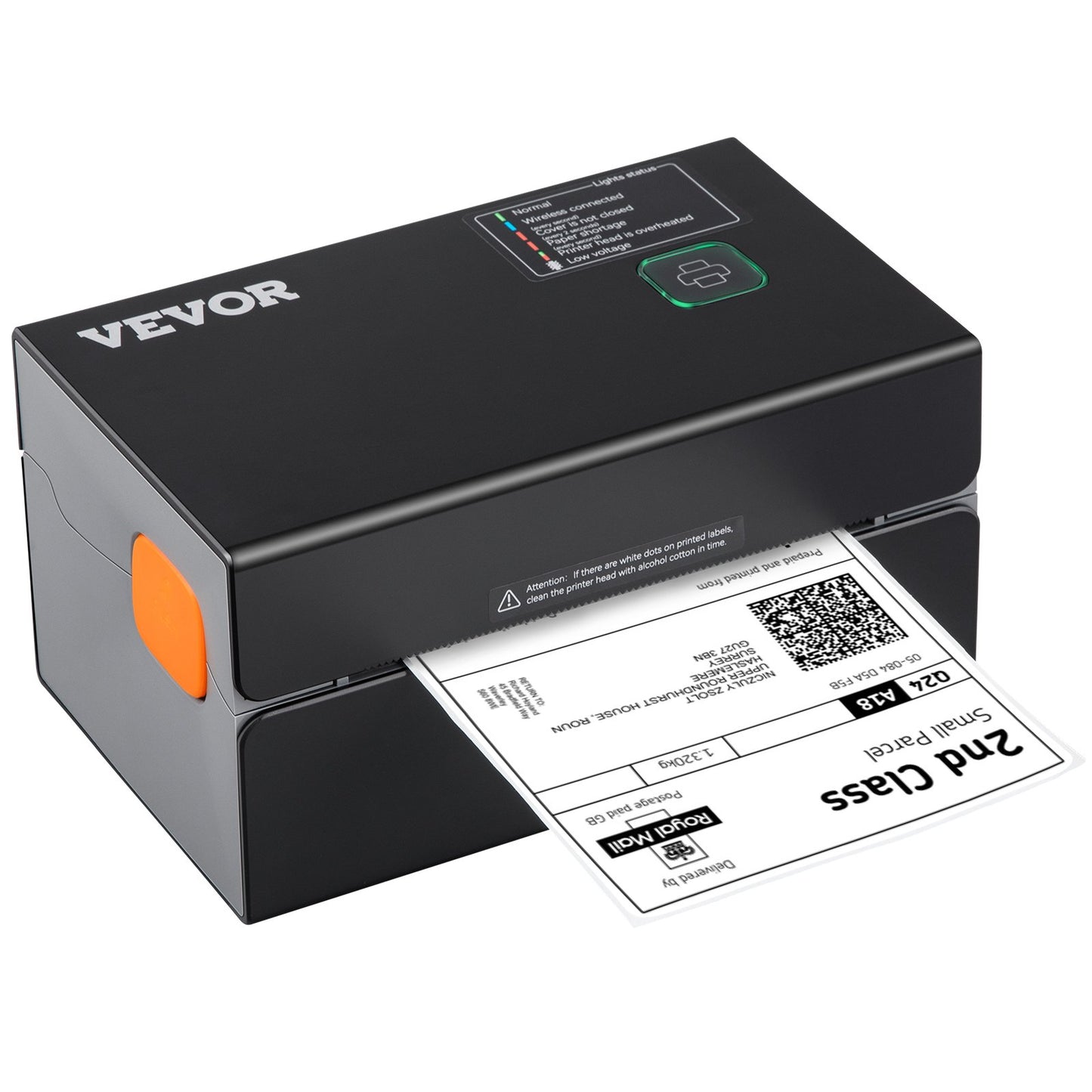 Thermal Label Printer, 300DPI for 4x6 Mailing Packages, Bluetooth &
