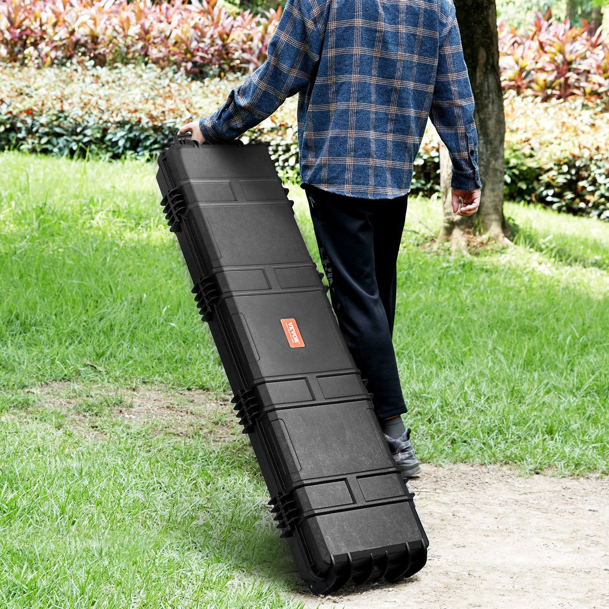 VEVOR Rifle Case, Rifle Hard Case with 3 Layers Fully-protective