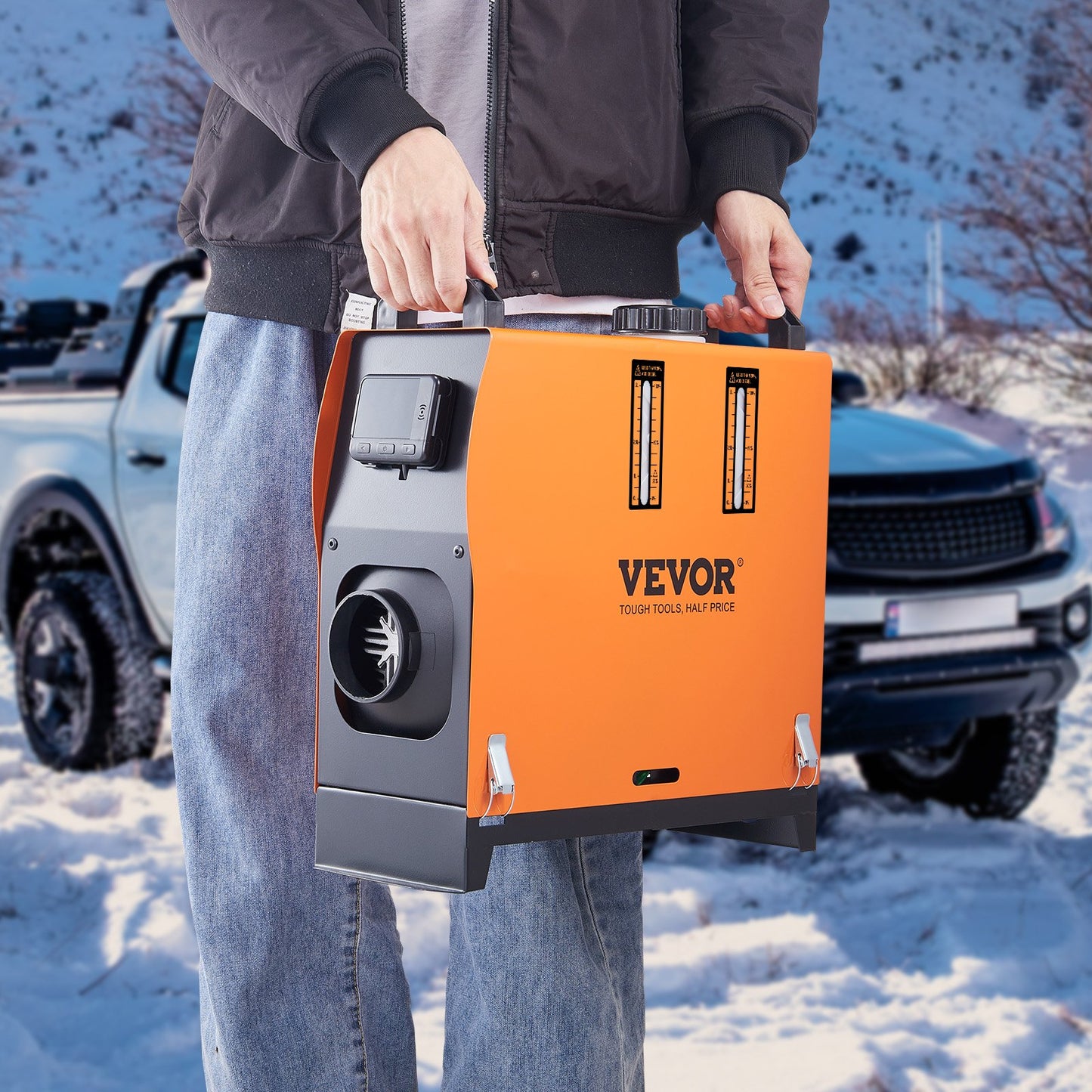 Diesel Air Heater All-in-one 12V 5KW LCD Remote Control for Car RV