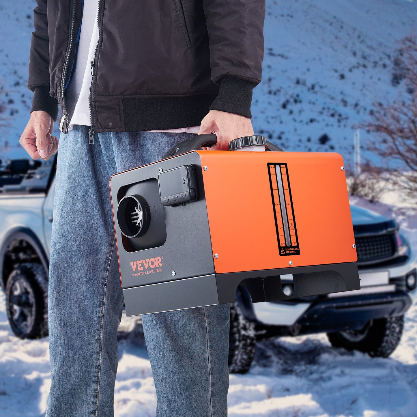 Diesel Air Heater All-in-one 12V 5-8KW Bluetooth App LCD for Car RV