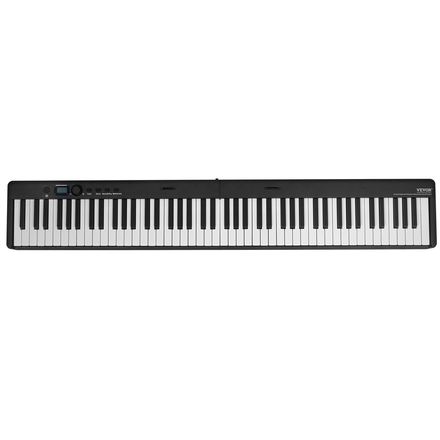 88 Key Folding Keyboard Piano, Bluetooth & MIDI, Portable Electronic