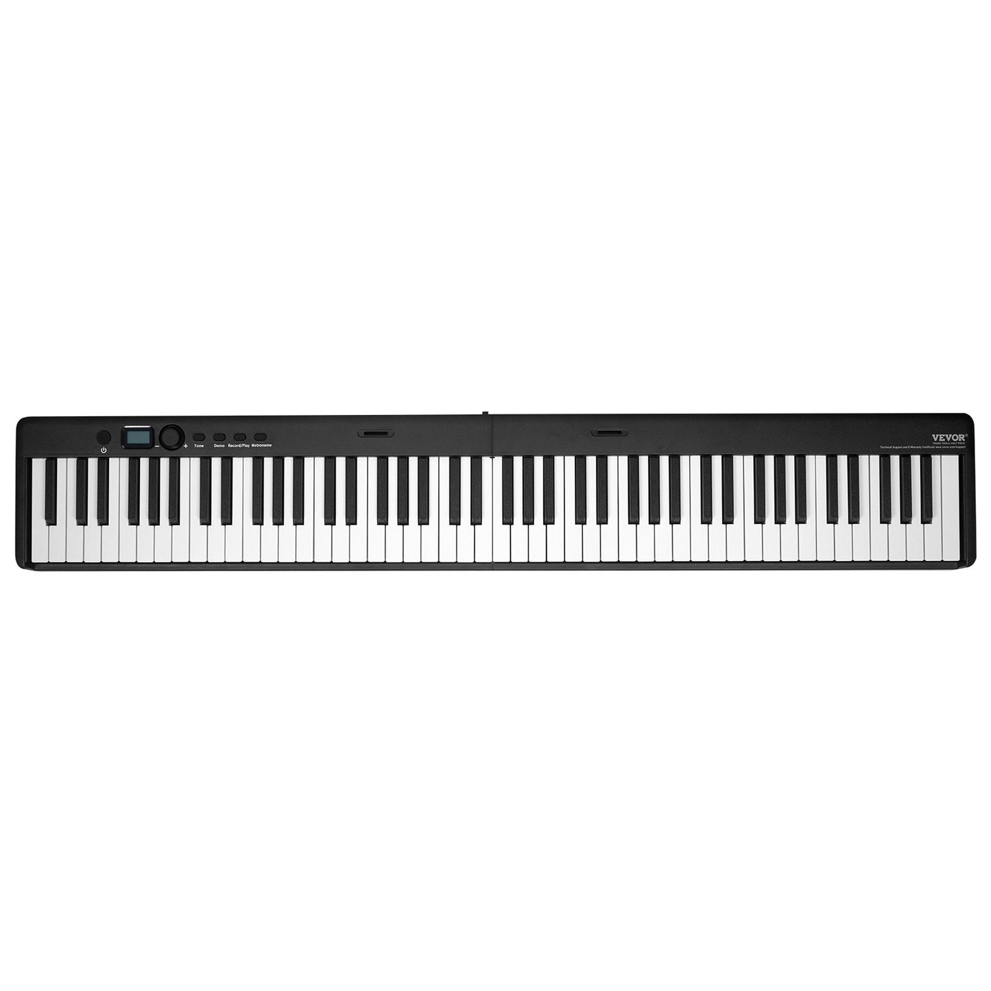 88 Key Folding Keyboard Piano, Bluetooth & MIDI, Portable Electronic