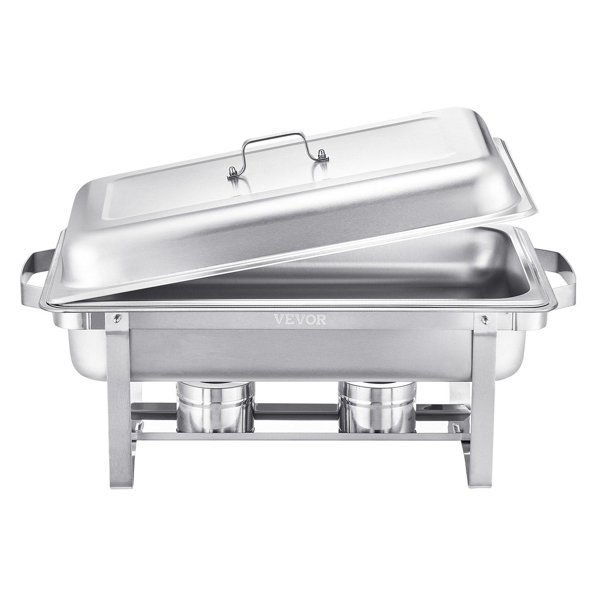 VEVOR Chafing Dish Buffet Set, 8 Qt 2 Pack, Stainless Steel Chafer