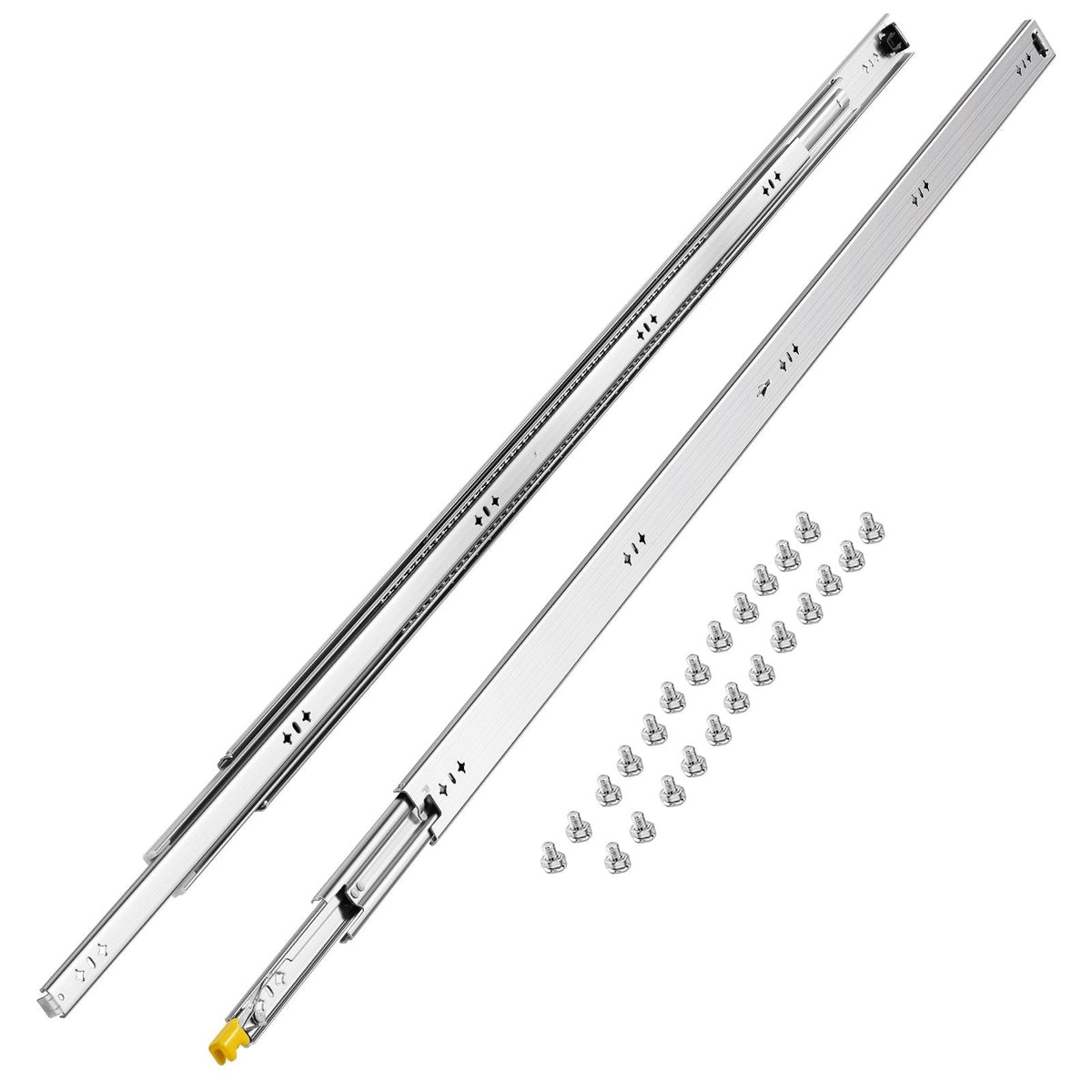 VEVOR 1 Pair Full Extension Drawer Slides 16 18 20 24 30 35 37.4 59 24