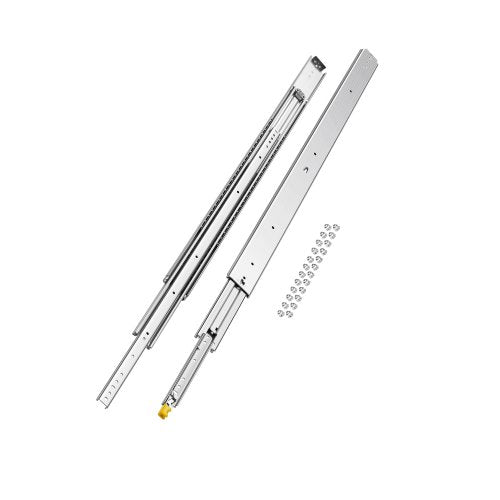 VEVOR 1 Pair Full Extension Drawer Slides 16 18 20 24 30 35 37.4 59 24