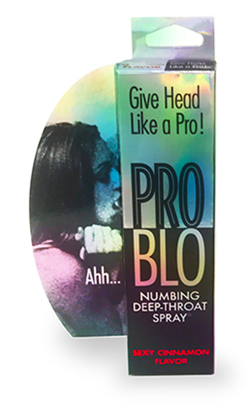 Problo Numbing Deep-Throat Spray - Sexy Cinnamon 1 Fl Oz 29ml