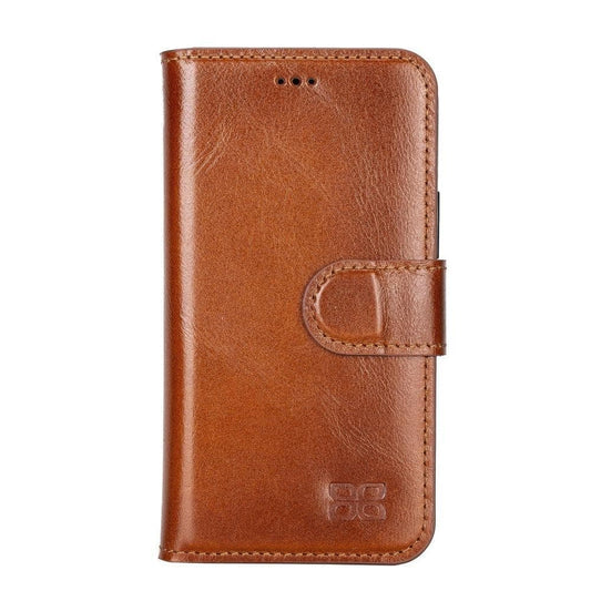 Apple iPhone 13 Series Non-Detachable Leather Wallet Case - WC