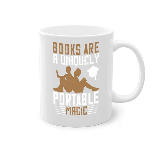 books are a uniquely portable magic 74#- Reading - Books-Mug / Coffee