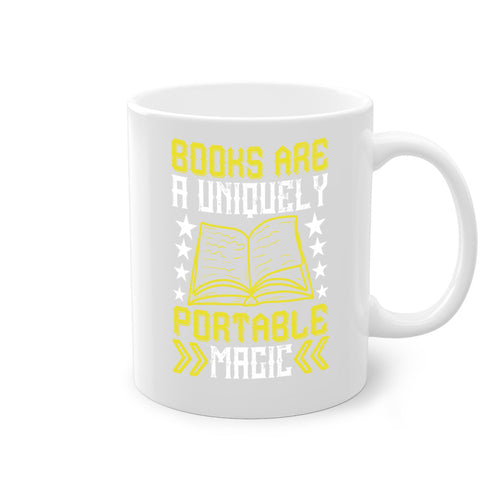 books are a uniquely portable magic 75#- Reading - Books-Mug / Coffee
