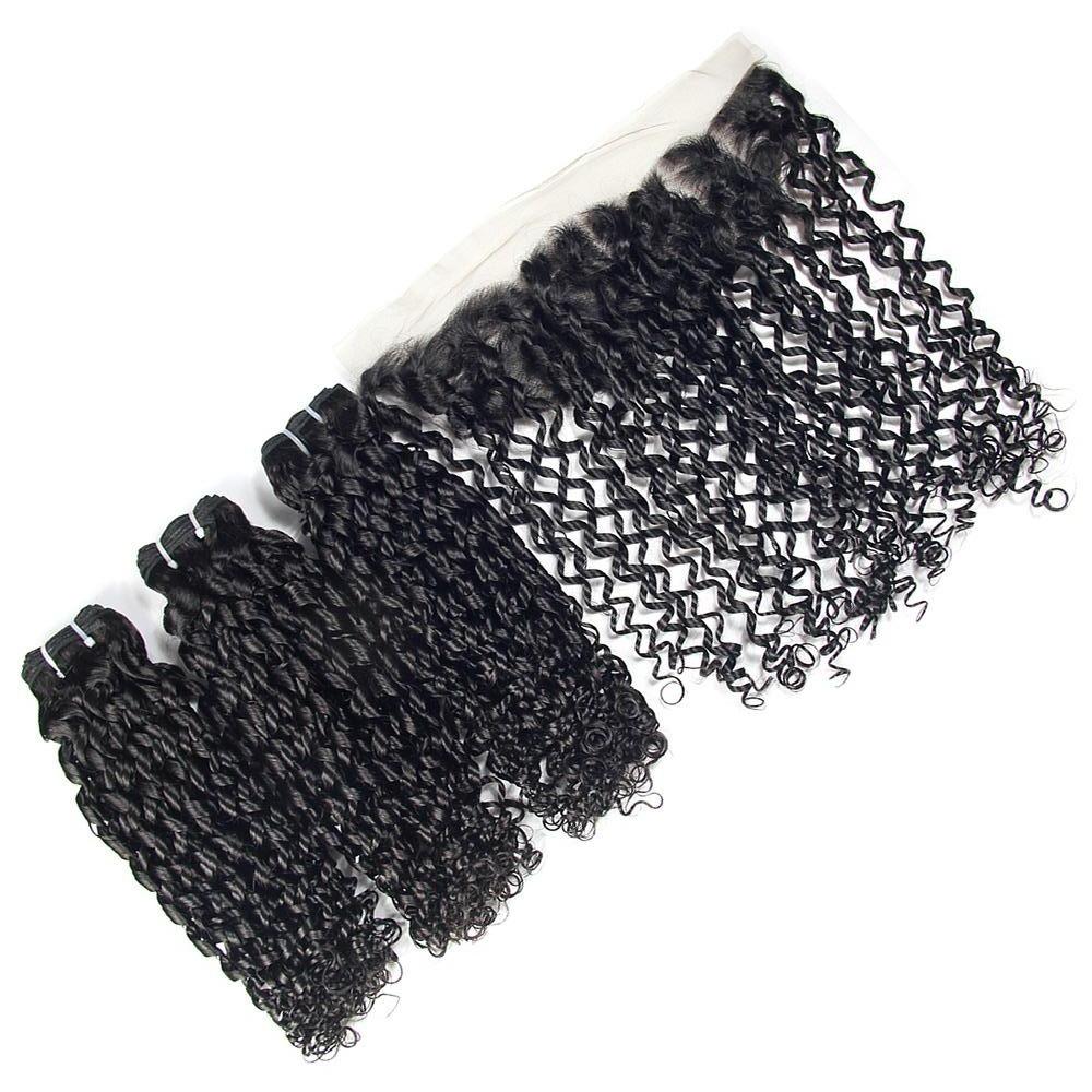 Beumax Double Drawn 12A Grade Luxury Curl BUNDLES with CLOSURES &